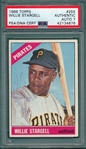 1966 Topps #255 Willie Stargell, Signed, PSA/DNA Authentic