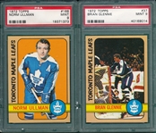  1972 Topps Hockey Lot of (5) W/ #168 Ullman, PSA 9 *Mint*
