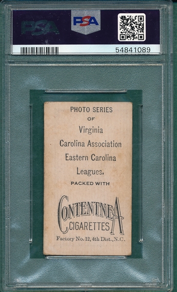 1910 T209 Chandler Contentnea Cigarettes PSA 2 *Photo Series* 
