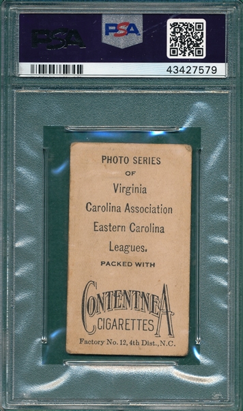 1910 T209 Westlake Contentnea Cigarettes PSA 2.5 *Photo Series* 