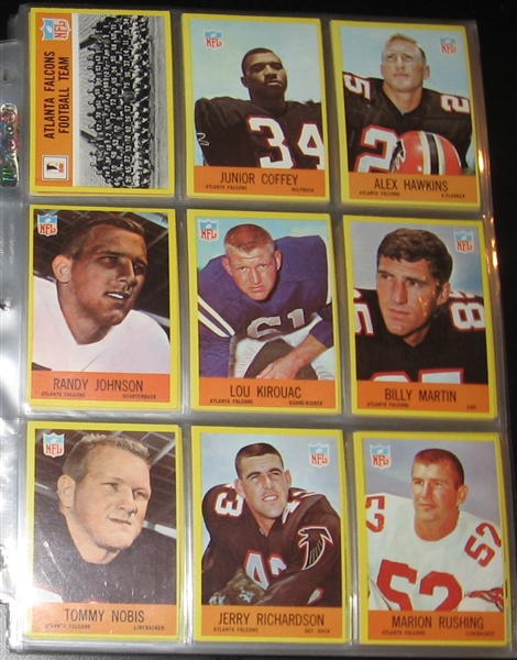 1967 Philadelphia Football Complete Set (198)