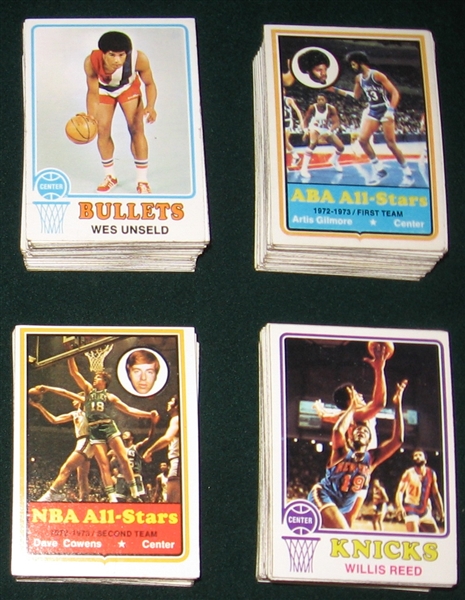 1973-73 Topps Basketball Partial Set (257/264)