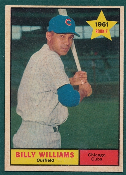 1961 Topps #141 Billy Williams *Rookie*