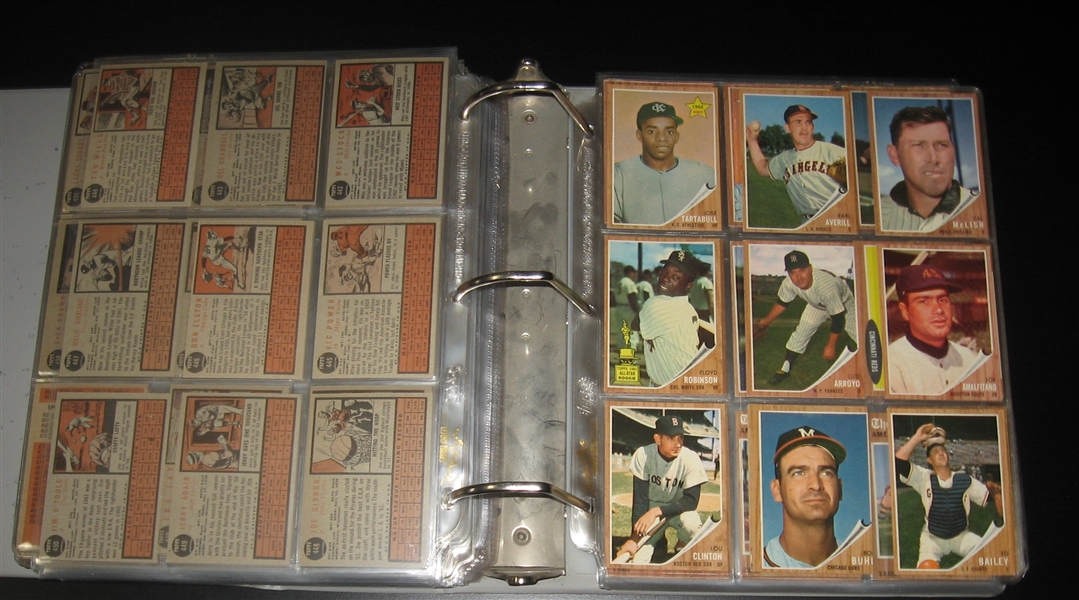 1962 Topps Baseball Complete Set (598) 