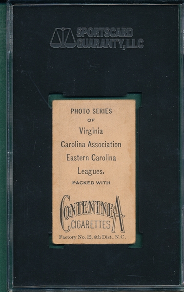 1910 T209 Phealean Contentnea Cigarettes SGC 30 *Photo Series* 