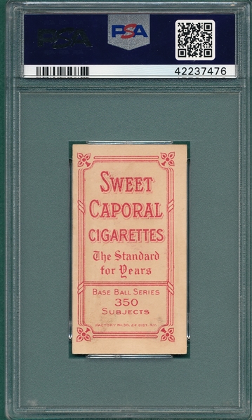 1909-1911 T206 Elberfeld, Fielding, Sweet Caporal Cigarettes PSA 7