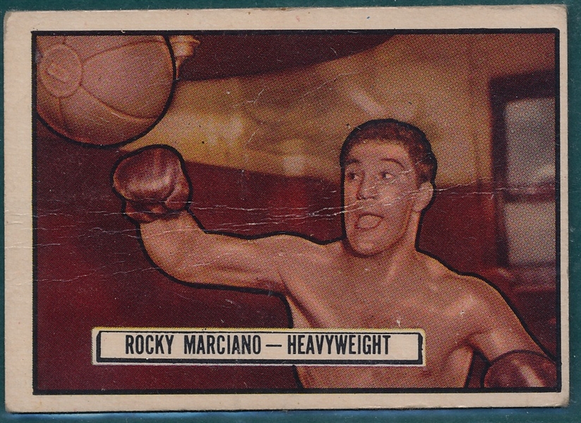 1951 Topps Ringside #32 Rocky Marciano *SP*