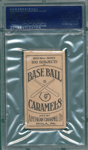 1909-11 E90-1 Red Dooin American Caramel Co. PSA 4