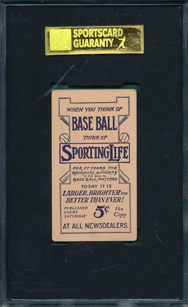 1910-11 M116 Hartsel Sporting Life SGC 50