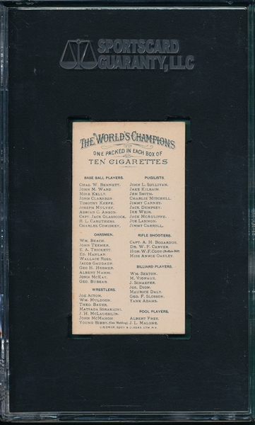 1887 N28 Caruthers Allen & Ginter Cigarettes SGC 84