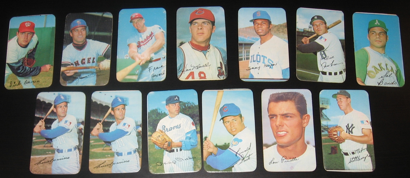 1970-71 Topps Super Lot of (19) W/ Frank Robinson