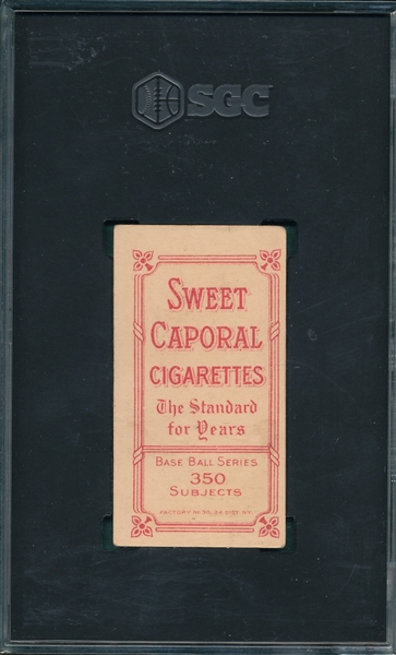 1909-1911 T206 Burch, Fielding, Sweet Caporal Cigarettes SGC 4