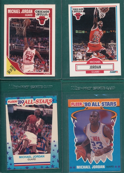 1989-99 Garnett & Jordan, Lot of (23)
