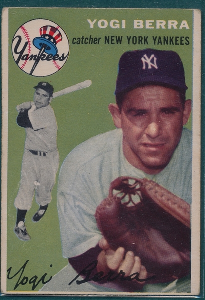 1954 Topps #50 Yogi Berra