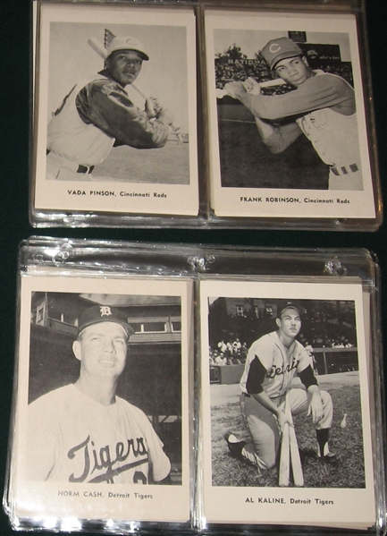 1950s/60s Picture Packs Lot of (80) W/ Musial & Aaron