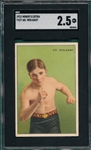 1912 T227 Ad Wolgast, Boxer, Honest Long Cut SGC 2.5