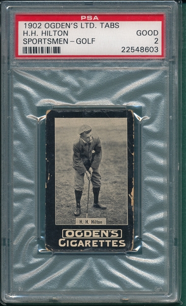1902 H. H. Hilton, Sportsmen, Ogden's Cigarettes PSA 2 *Golf*