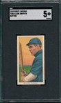 1909-1911 T206 Griffith, Batting, Sweet Caporal Cigarettes SGC 5