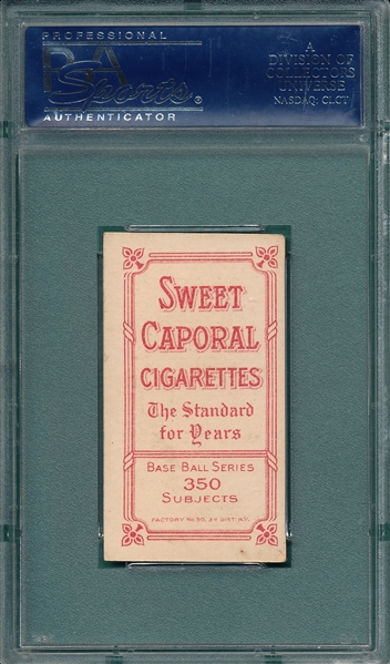 1909-1911 T206 Shipke Sweet Caporal Cigarettes PSA 5