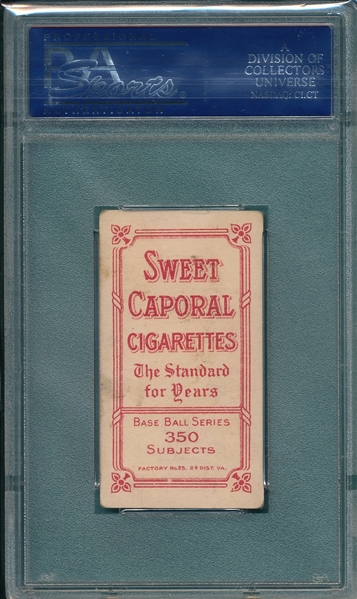 1909-1911 T206 Delehanty, Frank, Sweet Caporal Cigarettes PSA 4 *Factory 25*