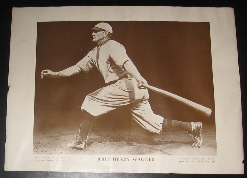 M114 Baseball Magazine Premium, Honus Wagner
