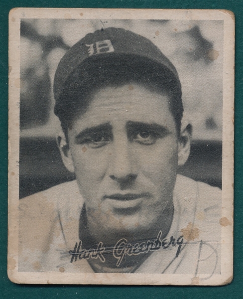 1936 Goudey Hank Greenberg 