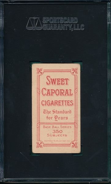1909-1911 T206 Livingstone Sweet Caporal Cigarettes SGC 45