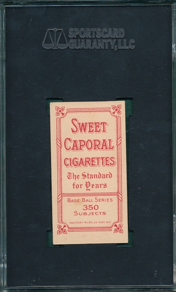 1909-1911 T206 Fromme Sweet Caporal Cigarettes SGC 60