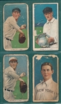 1909-1911 T206 Hal Chase Piedmont Cigarettes, Lot of (4)