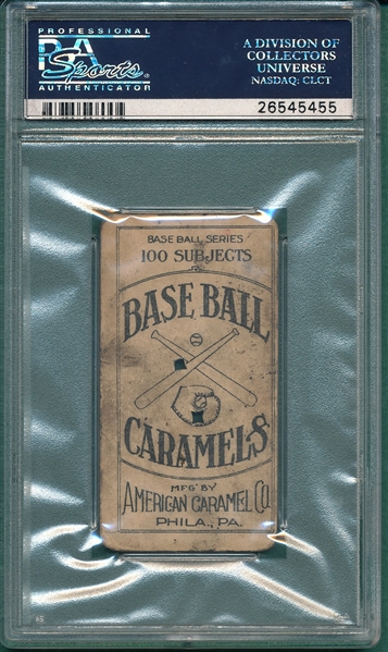 1909-11 E90-1 Richie American Caramel Co. PSA 1