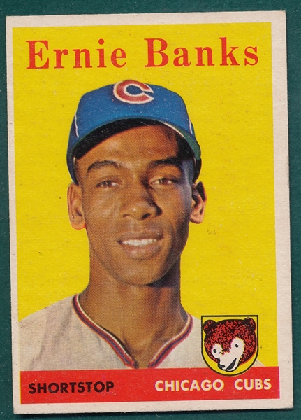 1958 Topps #310 Ernie Banks