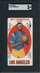 1969 Topps Basketball #1 Wilt Chamberlain SGC 3