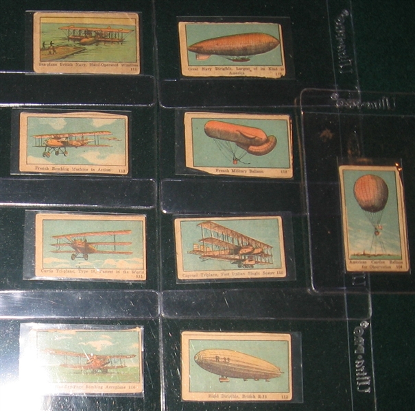 Aviation Cards Lot of (11) Oxford & Strip Cards