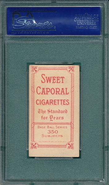 1909-1911 T206 McBride Sweet Caporal Cigarettes PSA 5