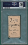 1909-1911 T206 Camnitz, Hands Above Head, Cycle Cigarettes PSA 2 *460 Series*
