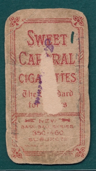 1909-1911 T206 Wheat Sweet Caporal Cigarettes