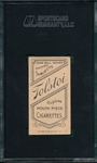 1909-1911 T206 Camnitz, Arm at Side, Tolstoi Cigarettes SGC 50
