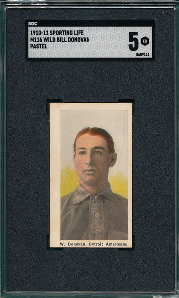 1910 M116 Donovan, Pastel, Sporting Life SGC 5 