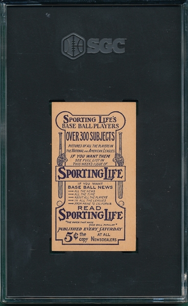 1910 M116 Moriarty Sporting Life SGC 7