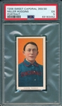 1909-1911 T206 Huggins, Portrait, Sweet Caporal Cigarettes PSA 5