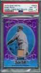 2019 Leaf Metal #SB24 Babe Ruth, Bat, Pink, PSA 8