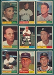 1961 Topps Baseball Near Complete Set (559/587) 
