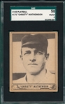 1940 Play Ball #175 Christy Mathewson SGC 50