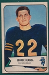 1954 Bowman Football Lot of (7) W/ #23 Blanda, Rookie