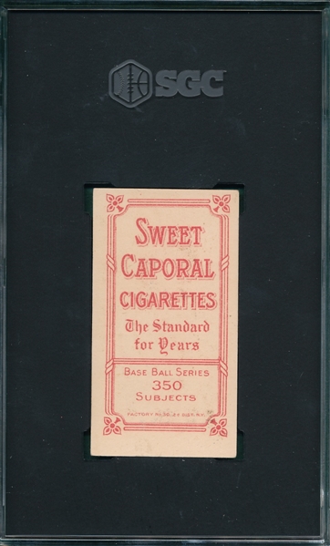 1909-1911 T206 Lavender Sweet Caporal Cigarettes SGC 5