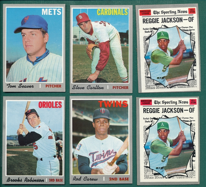 Lot Detail - 1970 Topps Lot Of (106) W/ Seaver