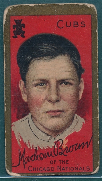 1911 T205 Mordecai Brown, Sovereign Cigarettes