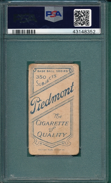 1909-1911 T206 Lindaman Piedmont Cigarettes PSA 1