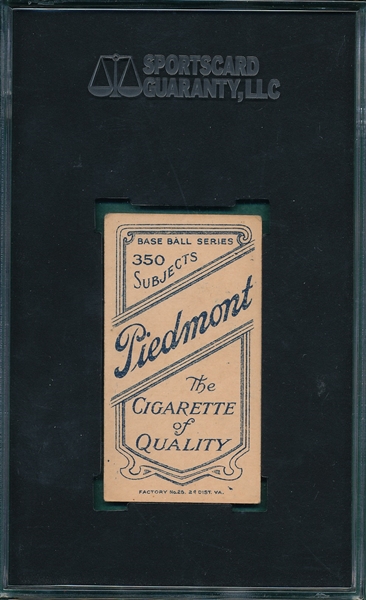1909-1911 T206 Merritt Piedmont Cigarettes SGC 55