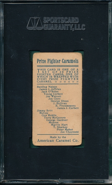 1909 E76 George Dixon American Caramel Co. SGC 30